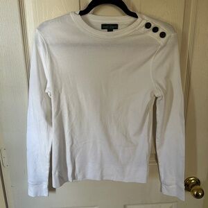 Lauren Jeans co long sleeve tee size small